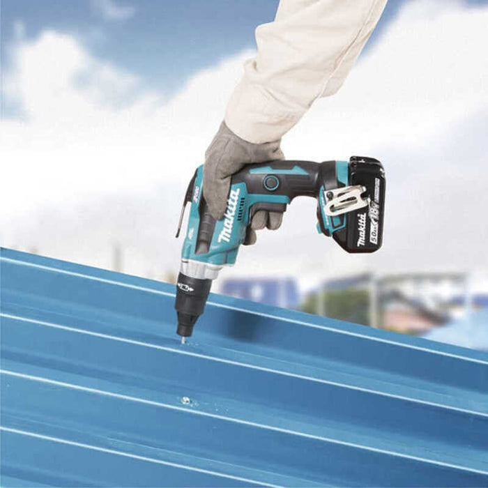 Visseuses bardage Brushless 2x5Ah 18V LXT ® MAKITA DFS251RTJ en MAKPAC