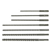 Coffret de 7 forets NEMESIS II MAKITA E-14906 à emmanchement SDS-Plus (longs)