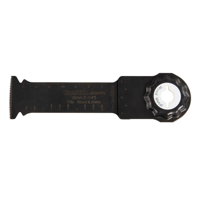 Lame de coupe plongeante Makita B-66400 Starlock Max 32mm BIM bois et metal